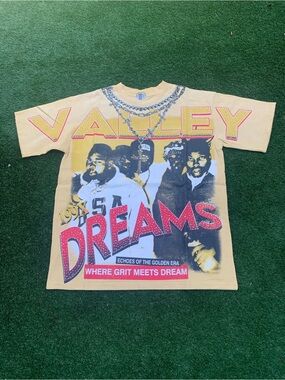 Valley Dreams/ Vale ForeverGraphic Tee With Crosses  Shirt